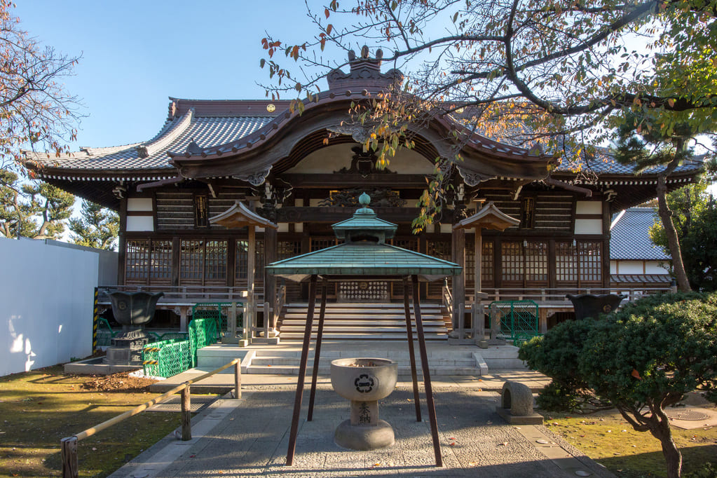 徳川家にゆかりのある祐天寺