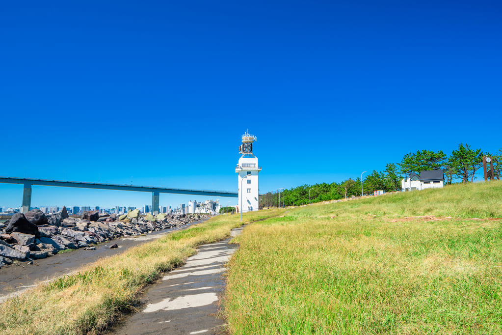 若洲海浜公園サイクリングコース