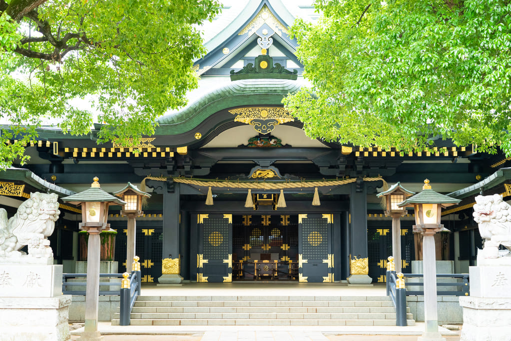 神社のある街