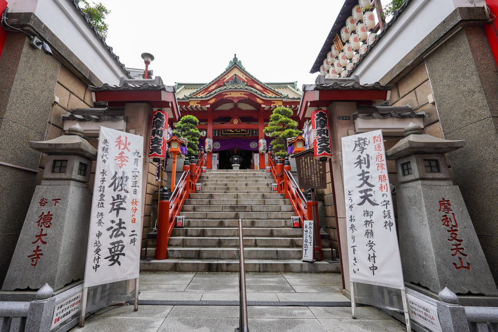 厄除けにご利益がある摩利支天 徳大寺