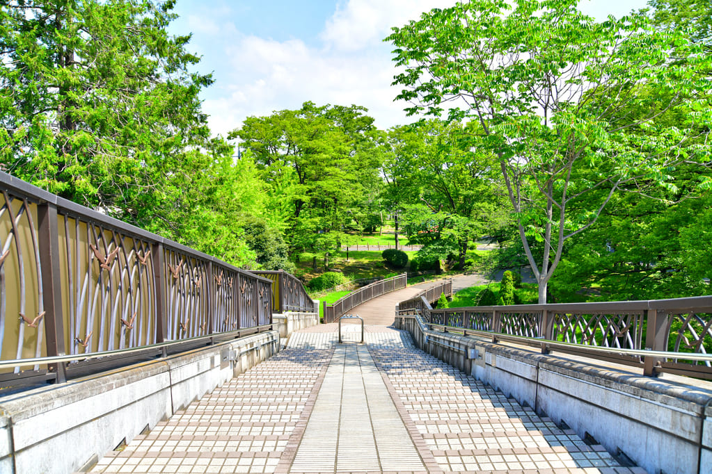 公園が多い