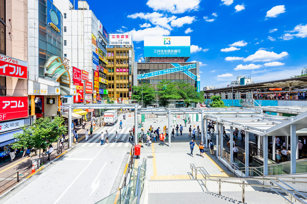 中野エリアの特徴と主要駅