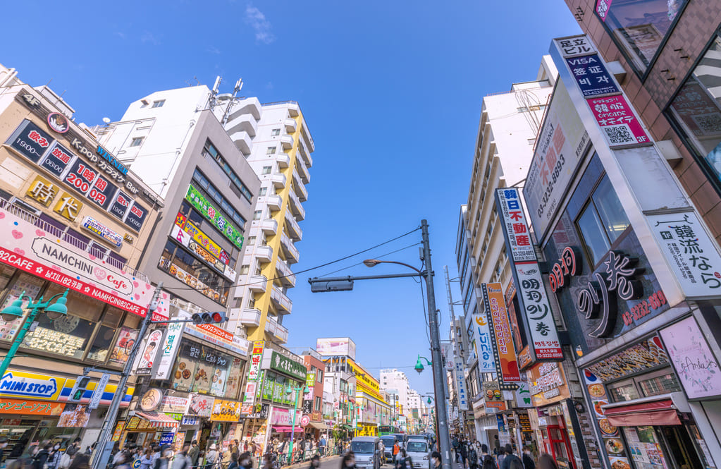 大久保エリアの周辺施設についてご紹介